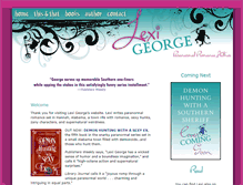 Tablet Screenshot of lexigeorge.com